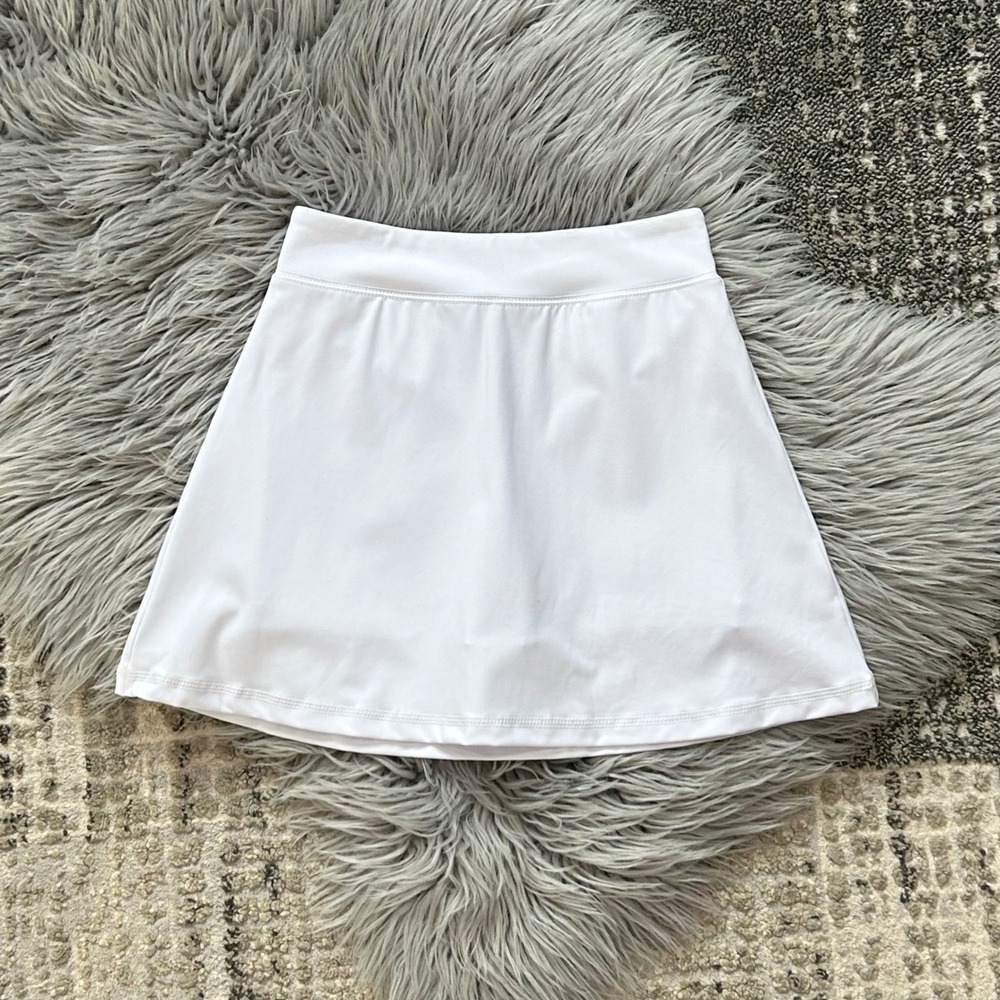 J. Crew Crewcuts Girls' Active White‎ Skort Skirt Preppy Tennis Golf Size 10